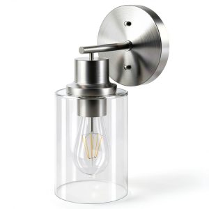 Pavo Wall Sconce Dimmable Metal Glass Modern Home Lighting-0