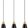 Brushed Brass Pendant Lights Modern Farmhouse Adjustable-0