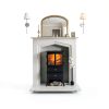 Pavo Wireless Wall Sconces Rechargeable No Wiring Lighting-5