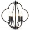 Pavo Adjustable Chandelier Modern Farmhouse Vintage Lighting-0