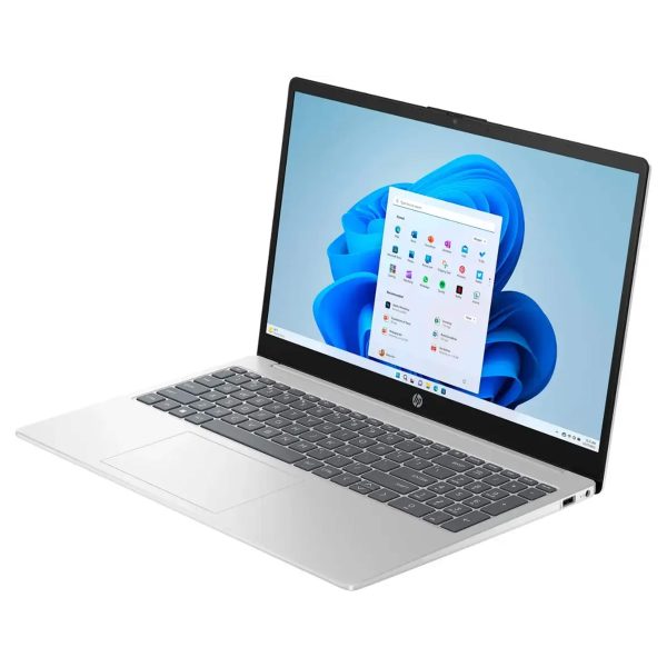 HP 15.6 FHD Laptop Intel i5 1235U 8GB RAM 256GB SSD Silver-1