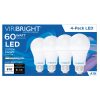 Viribright A19 LED Bulb 9W Dimmable Daylight 4 Pack-0