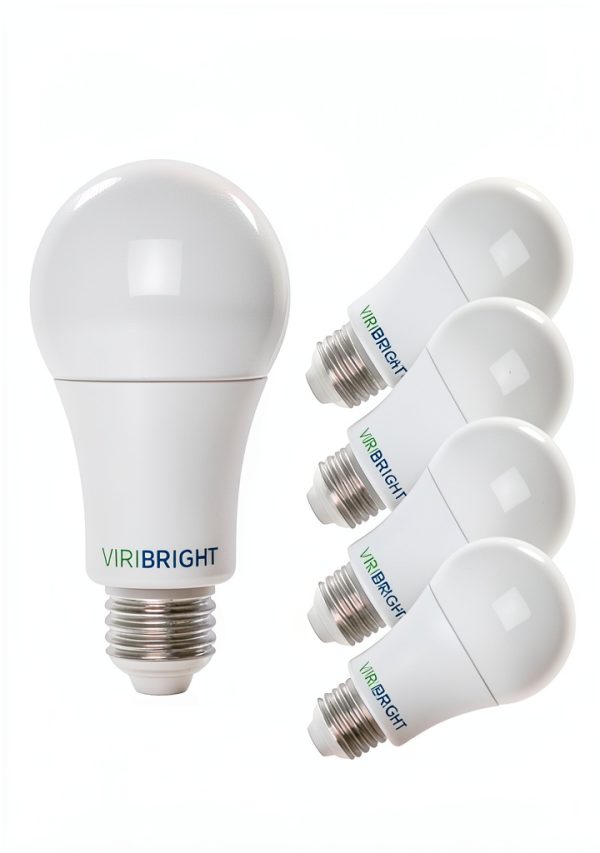 Viribright A19 LED Bulb 9W Non Dimmable 800 Lumens 4 Pack-1