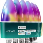 Linkind Smart LED Bulb Color Changing E12 Base Music Sync-0