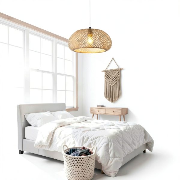 Parrot Uncle Cotton Pendant Light Boho Rustic Coastal Style-3