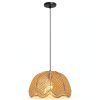 Parrot Uncle Rattan Pendant Light Farmhouse Boho Style-7