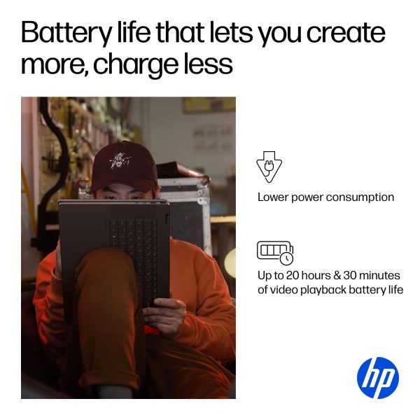HP OmniBook X Flip 16 2K Touch Laptop Ryzen 5 220-2