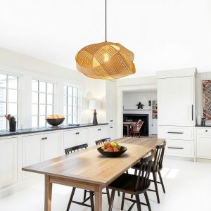 Parrot Uncle Bamboo Pendant Lamp Rustic Farmhouse Lighting-0