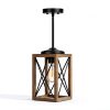 Rustic Metal Hanging Light Adjustable Height Kitchen Bedroom-4