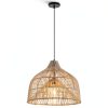 Parrot Uncle Rattan Pendant Light Boho Rustic Adjustable-4