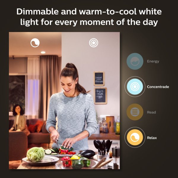 Philips Hue Smart Bulb Color Ambiance Bluetooth Voice-4