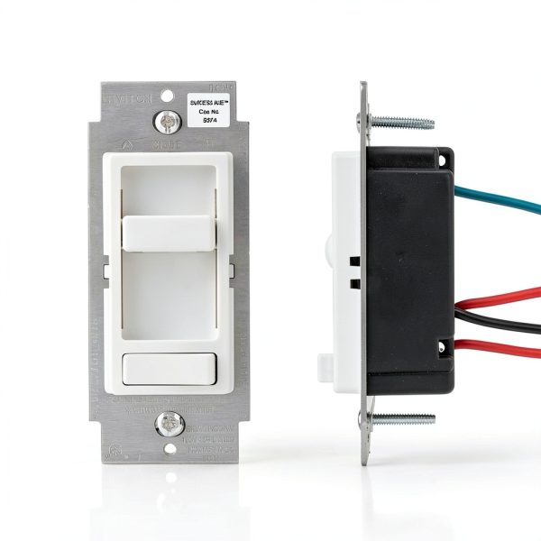 Leviton SureSlide Dimmer Switch LED Dimmable Light Almond-7