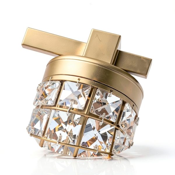 Parrot Uncle Modern 3 Light Crystal Vanity Light Brass-7