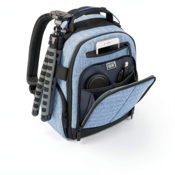 USA Gear Camera Backpack Customizable DSLR Travel Bag-5