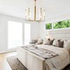 Perimost 34 Modern LED Ceiling Light Glass Shade Adjustable-2