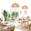 Parrot Uncle Cotton Pendant Light Boho Rustic Coastal Style-2