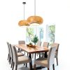 Parrot Uncle Bamboo Pendant Lamp Rustic Design Adjustable-3