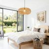 Parrot Uncle Bamboo Pendant Lamp Rustic Boho Adjustable-2
