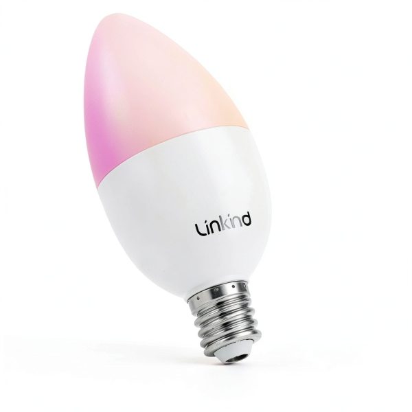 Linkind Smart LED Bulb Color Changing E12 Base Music Sync-1