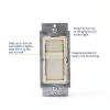 Leviton SureSlide Dimmer Switch LED Compatible Easy Install-2
