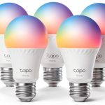Tapo A19 Wi Fi Smart LED Bulb Multicolor 5 Pack-0