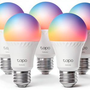 Tapo A19 Wi Fi Smart LED Bulb Multicolor 5 Pack-0
