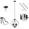 Pavo Adjustable Chandelier Modern Farmhouse Vintage Lighting-4