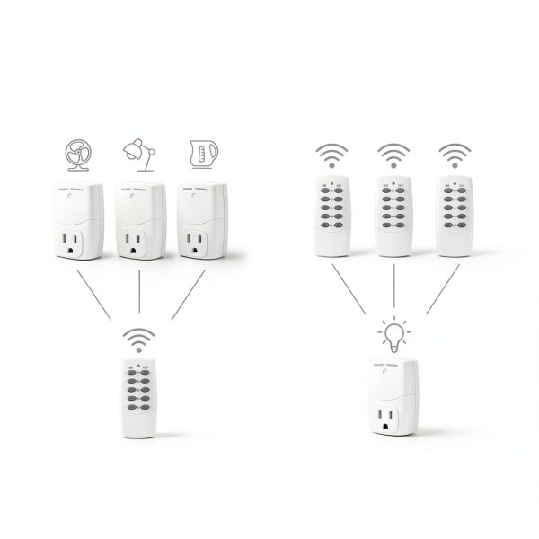 BN-LINK Wireless Remote Outlet Switch 5 Outlets 2 Remotes-6