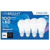 VIRIBRIGHT A19 LED Bulbs Dimmable 1600 Lumens 12 Pack-1