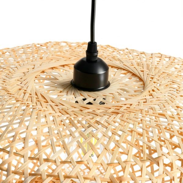 Parrot Uncle Bamboo Pendant Lamp Rustic Boho Adjustable-10