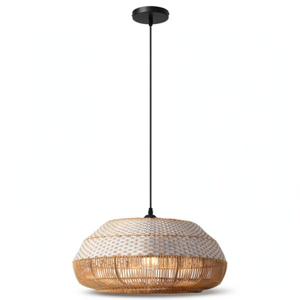 Parrot Uncle Rattan Pendant Light Boho Design Adjustable-7