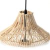 Parrot Uncle Rattan Pendant Light Boho Rustic Adjustable-10