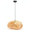Parrot Uncle Bamboo Pendant Lamp Rustic Farmhouse Lighting-5