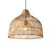 Parrot Uncle Rattan Pendant Light Boho Rustic Adjustable-5