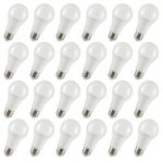 VIRIBRIGHT A19 LED Bulb 9W Dimmable Daylight 5000K-0
