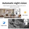 Kitcheniva 360 E27 Light Bulb Camera Wi Fi IR Night Security-5