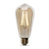 FEIT ELECTRIC Smart LED E26 Light Bulb Amber Retro Voice-0