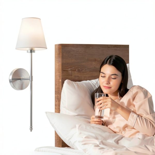 Pavo Wireless Wall Sconces Rechargeable No Wiring Lighting-3