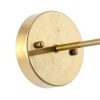 Parrot Uncle Gold Rattan Wall Light Modern Rustic Decor-5