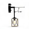 Rustic Metal Hanging Light Adjustable Ceiling Fixture Home-4