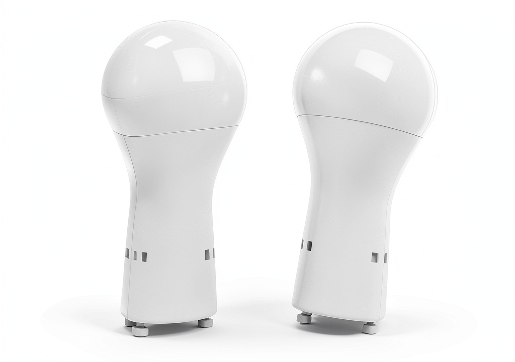 Viribright GU24 LED bulb illuminating a modern kitchen