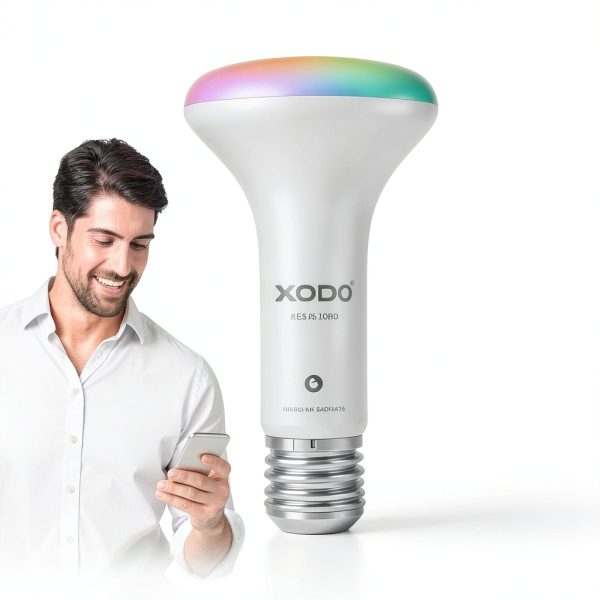 XODO Smart Wi Fi BR30 Bulb Dimmable Color Changing Lighting-5