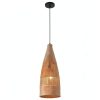 Parrot Uncle Bamboo Pendant Lamp Rustic Boho Lighting-6