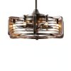 Farmhouse Ceiling Fan Energy Efficient Quiet Operation LED-3