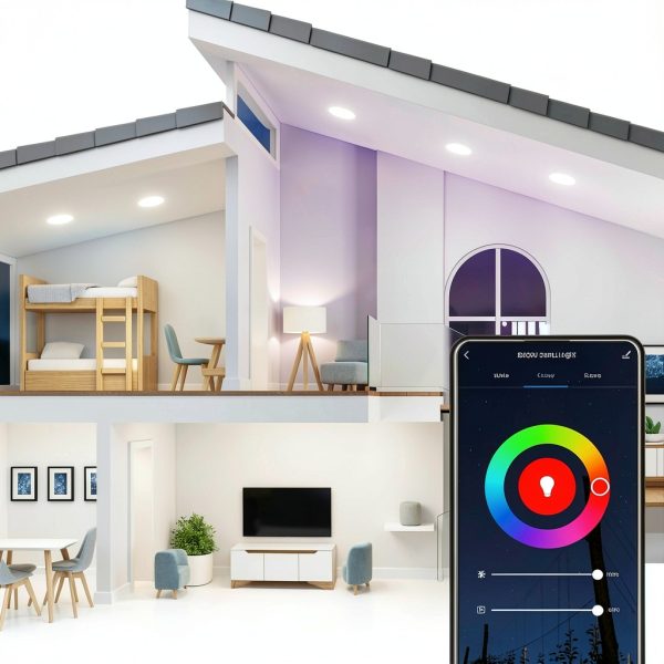 XODO Smart Wi Fi BR30 Bulb Dimmable Color Changing Lighting-7