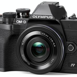Olympus OM-D E-M10 Mark IV Mirrorless Camera 14-42mm Lens-0
