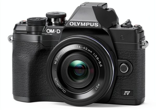 Olympus OM-D E-M10 Mark IV Mirrorless Camera 14-42mm Lens-0