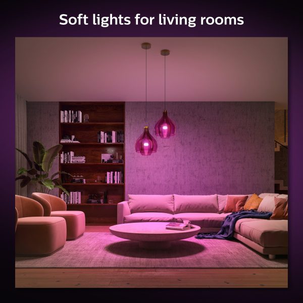 Philips Hue Smart LED Bulb White Color Ambiance Bluetooth-7