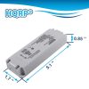 HQRP LED Driver 12V DC 3A 36W ETL Listed Power Supply-1