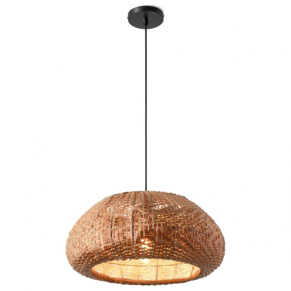 Parrot Uncle Rattan Pendant Light Handwoven Boho Design-4
